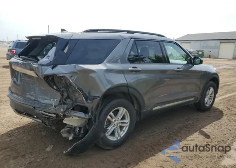 2021 Ford Explorer Xlt z USA, uszkodzony, nr VIN 1FMSK8DH0MGC37243